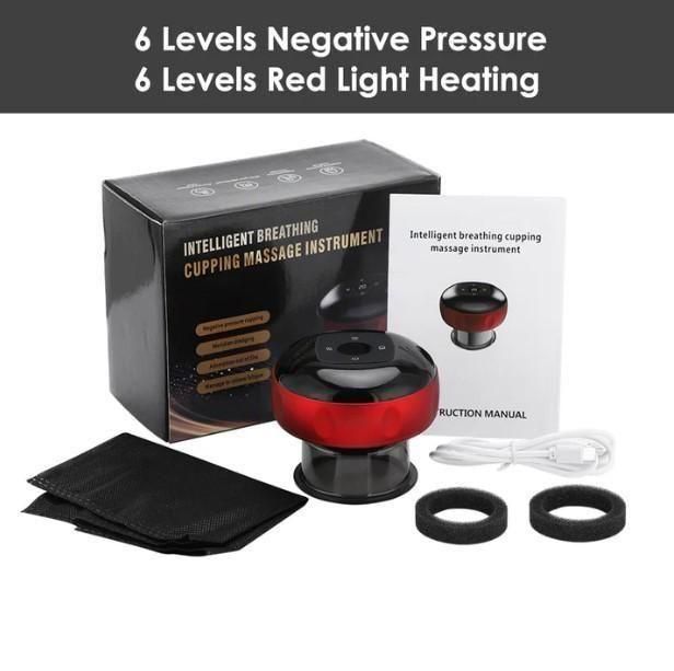 Electric Cupping Therapy Machine – 12-Level Suction & Adjustable Heat Massage