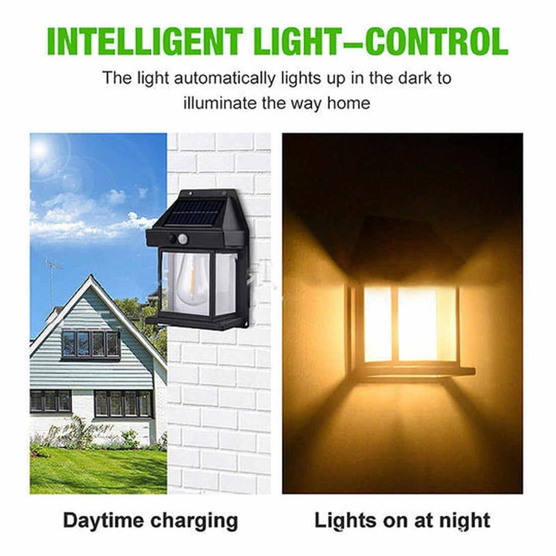 Solar Light Outdoor Wall Light – Motion Sensor, Waterproof & Energy-Saving