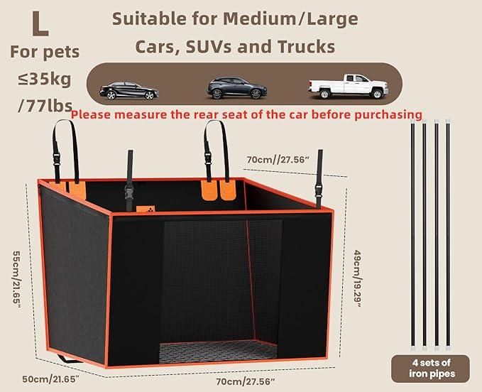 Dog Car Seat – Comfortable & Safe Travel Seat for Pets