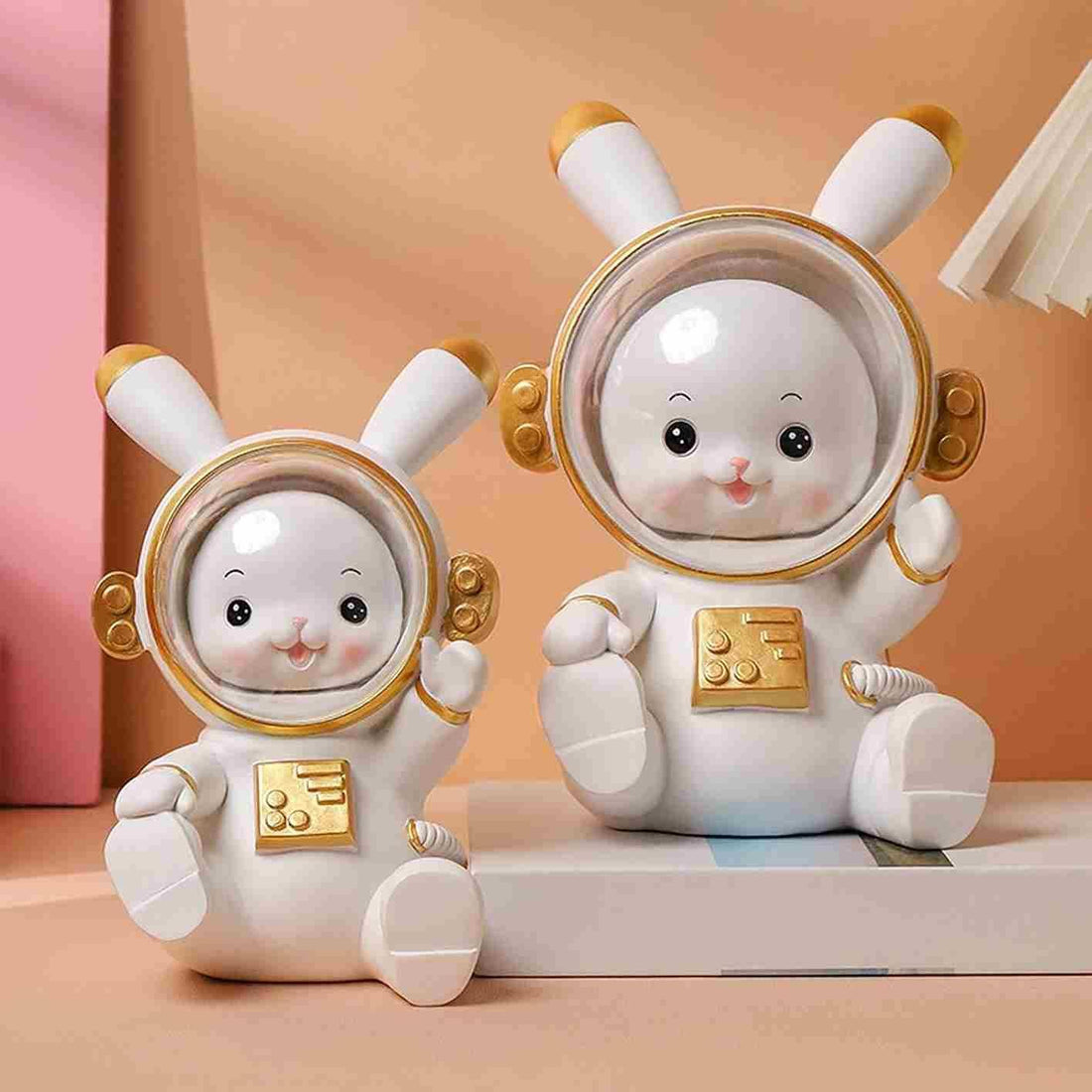 Night Light Desktop Decoration Piggy Bank (Pack Of 1) (Random Design)