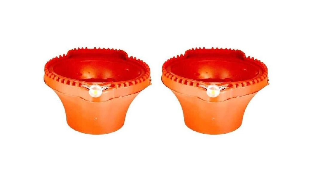 Led Light Water Sensor Diyas Plastic With, Ambient Lights, (Pack Of 6/12/18/24)