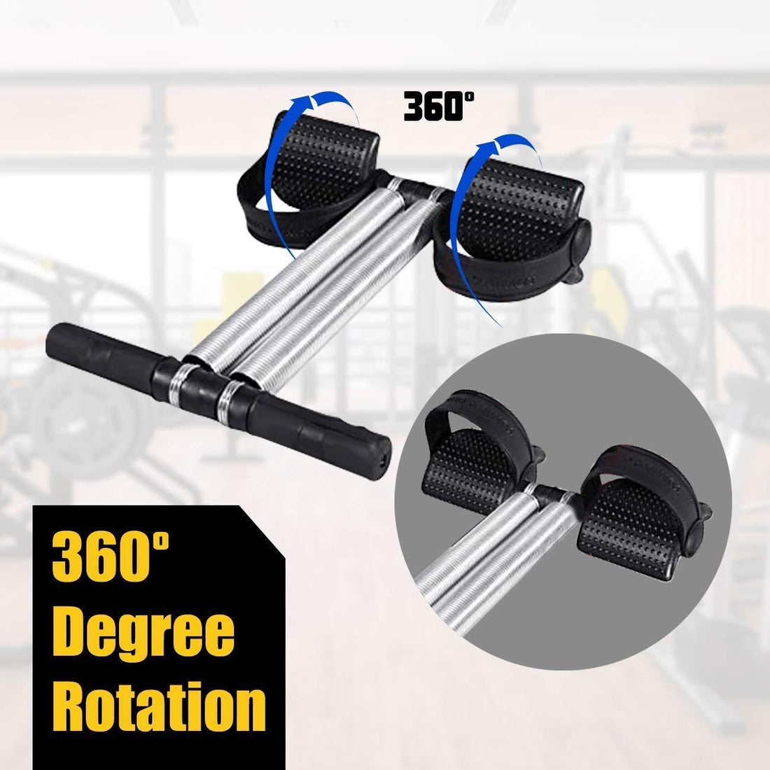 Gym Utility Double Spring Tummy Trimmer – Waist & Ab Exerciser for Home Workout