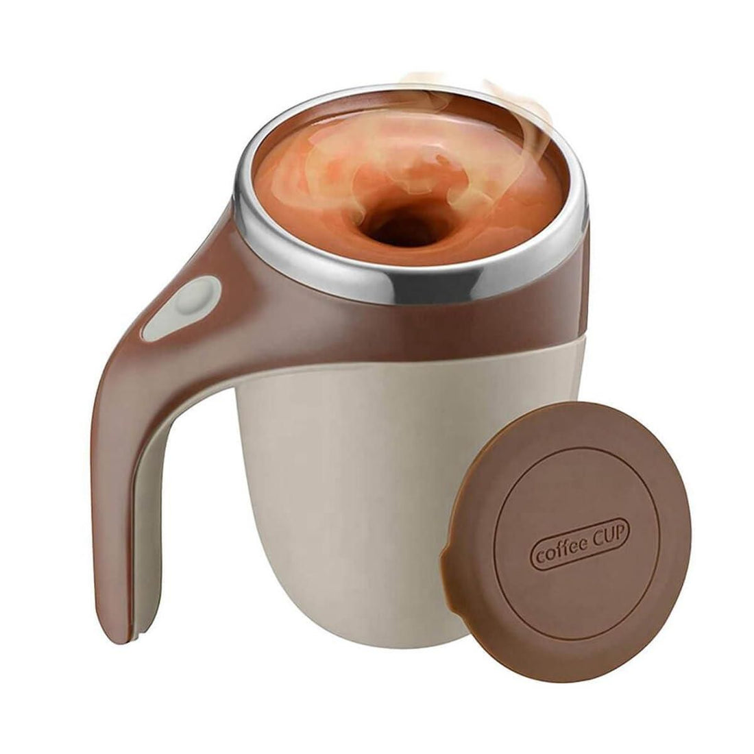 Self Stirring Magnetic Mug – Automatic Coffee Mixing Mug for Home & Office